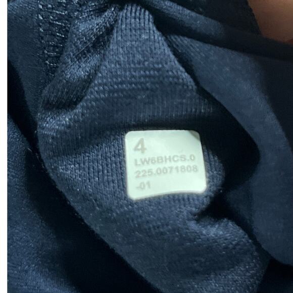 Lululemon Align High Rise Crop 17" Size 4 True Navy Yoga Pants Retail $88 - Picture 5 of 7